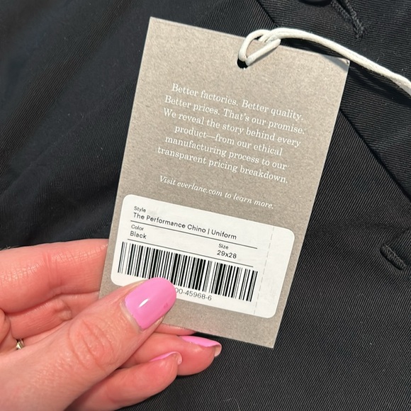 NWT Everlane The Performance Chino | Uniform - Picture 15 of 16